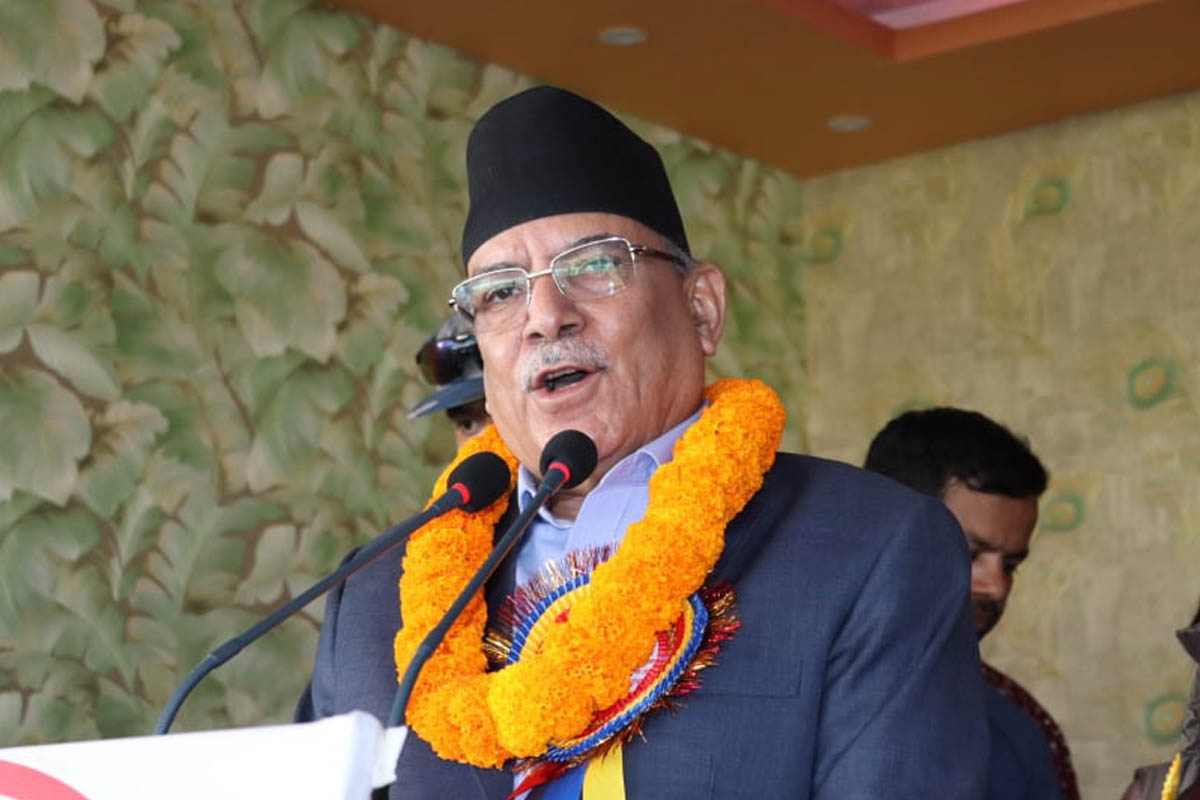क्यान्सर अस्पतालको केन्द्र चितवन बाहेक अन्यन्त्र सम्भव छैन : प्रचण्ड