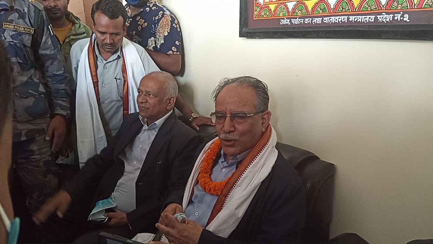 न्यायालयको विषयमा गठबन्धनको साझा धारणा चाँडै सार्वजनिक हुन्छ : दाहाल