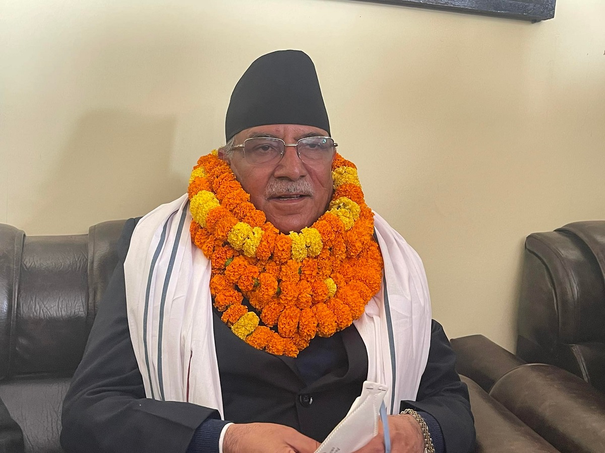 एमसीसी टेबुल नगरे सभामुखले राजीनामा दिनुपर्छ : प्रचण्ड