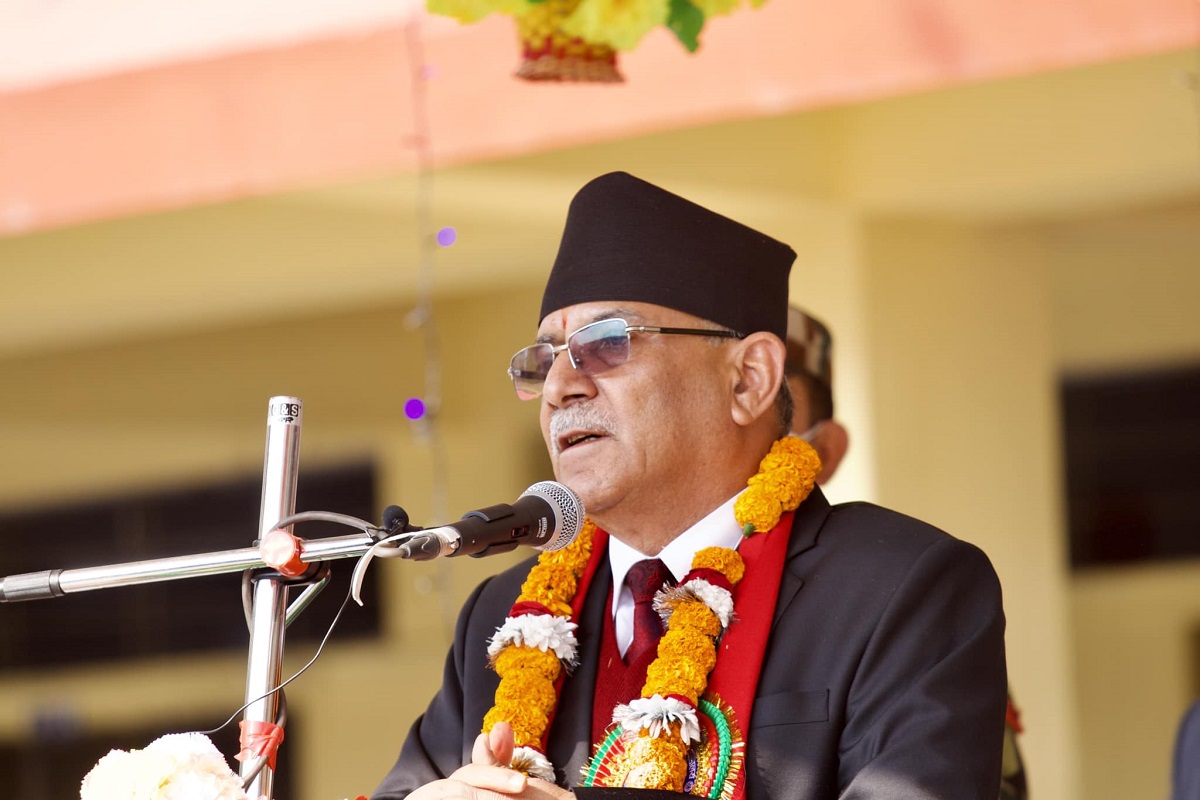 हरेक दिन सुशासन र विकासको पक्षमा काम गर्छु : प्रधानमन्त्री दाहाल
