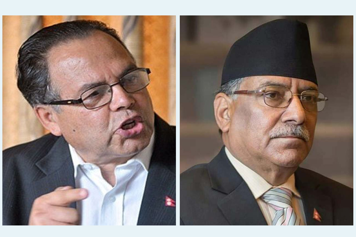 मध्यमार्गको खोजीमा छौँ : प्रचण्ड, झलनाथ भन्छन्- मध्यमार्गबारे थाहा छैन