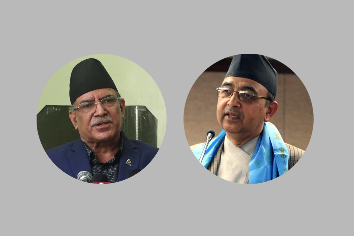 राप्रपा महाधिवेशनमा प्रचण्ड र सीपीको 'दोहोरी'