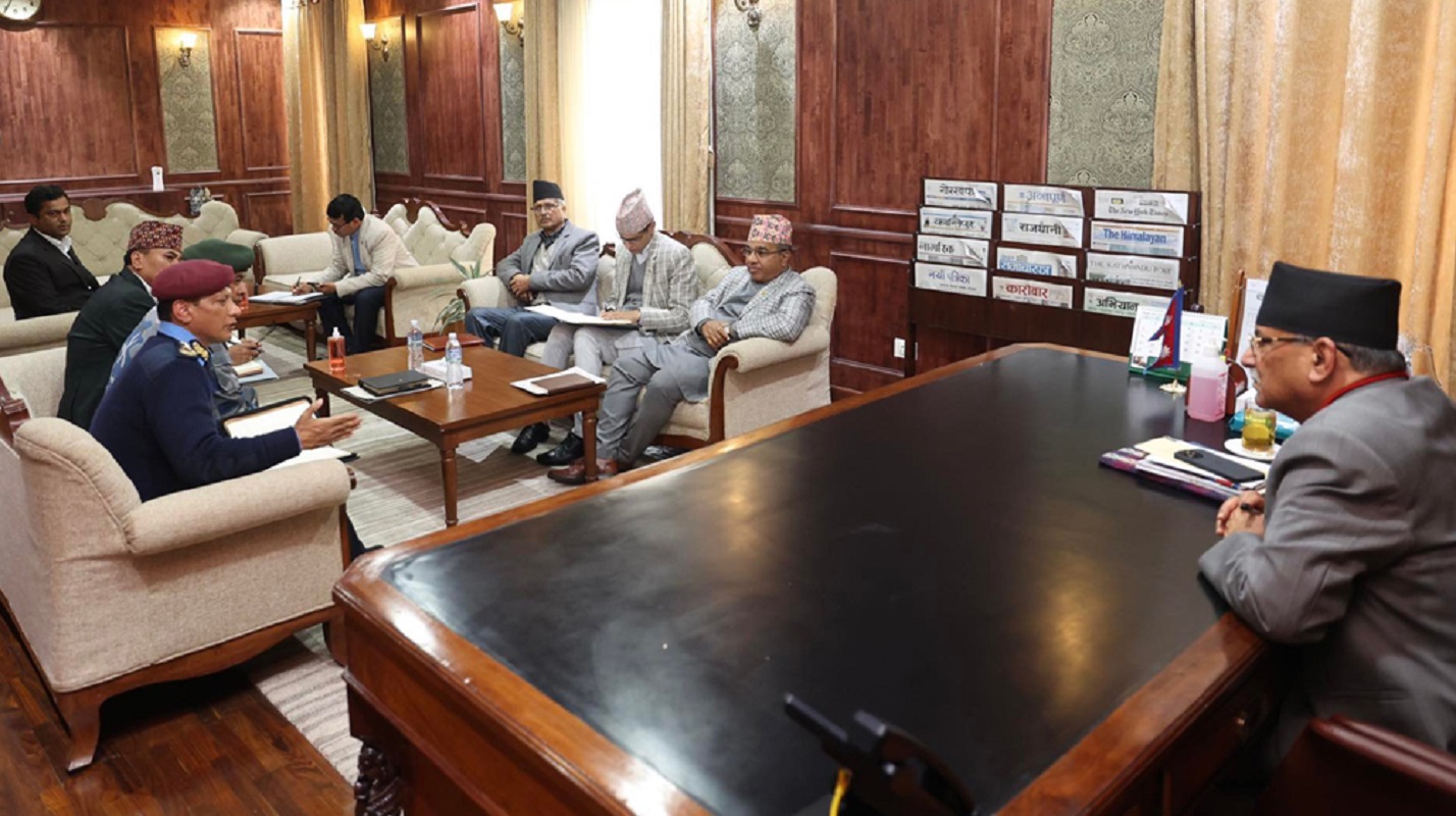 बालाजु लुटपाटमा संलग्नलाई कारबाही गर्न प्रधानमन्त्री प्रचण्डले दिए निर्देशन