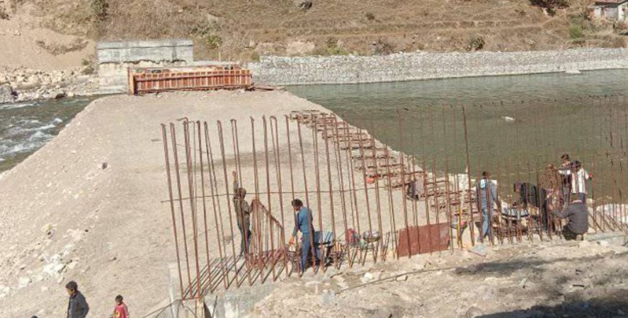 दुई जिल्ला जोड्ने पुल निर्माण अलपत्र