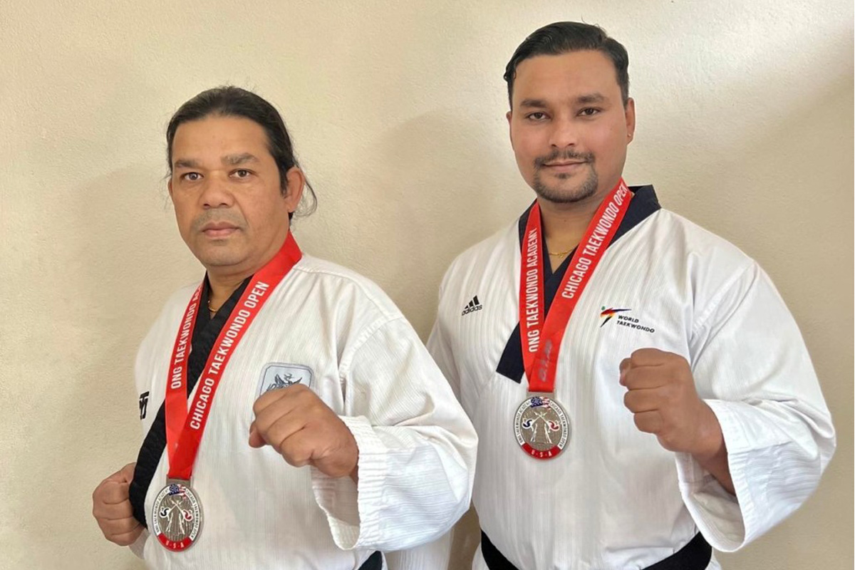 अनलाइन तेक्वान्दोमा नेपालका तीन खेलाडीलाई पदक