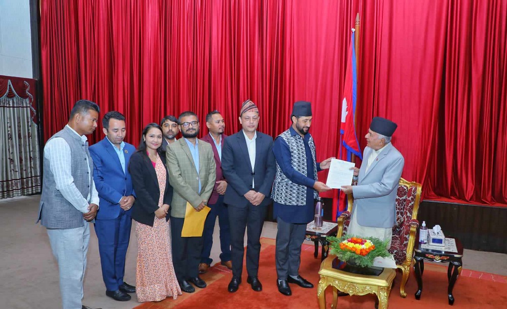 राष्ट्रपति पौडेलले रवि लामिछानेलाई सम्झाए संविधानका धारा