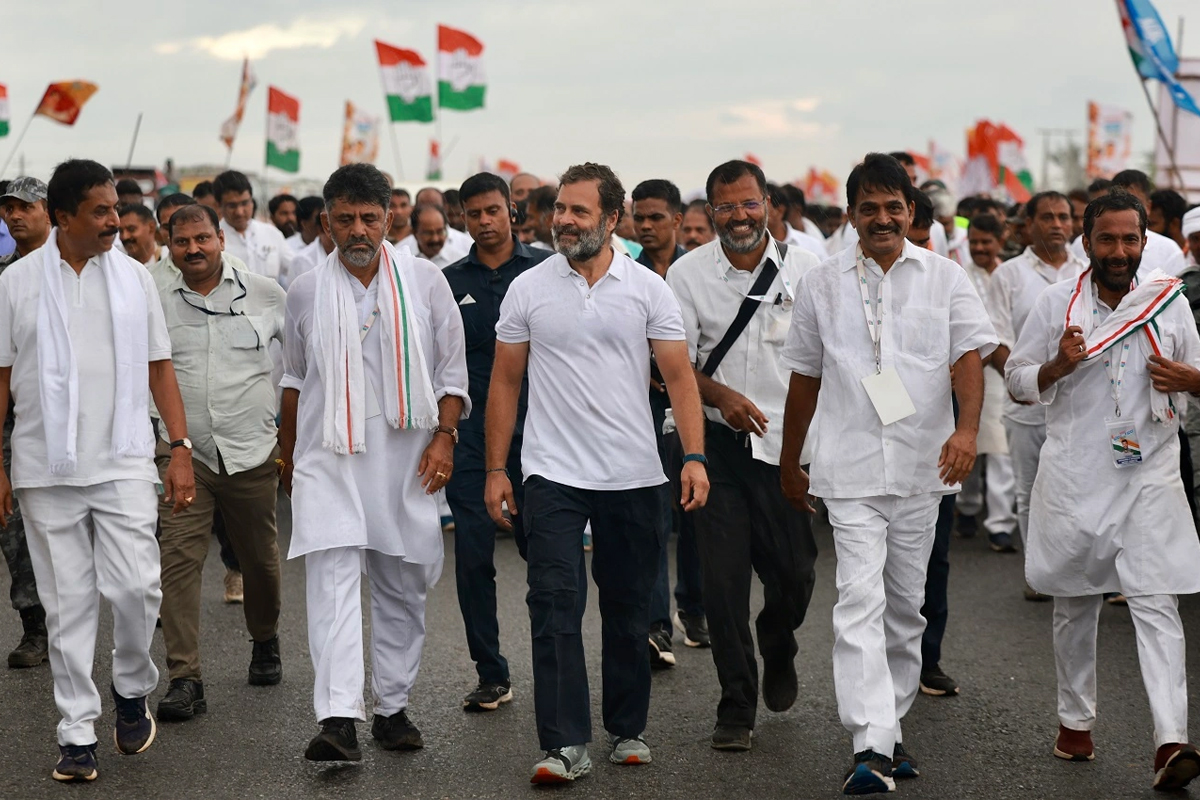 कंग्रेस नेता राहुल गान्धीको देश दौडाहाका फरक चित्र