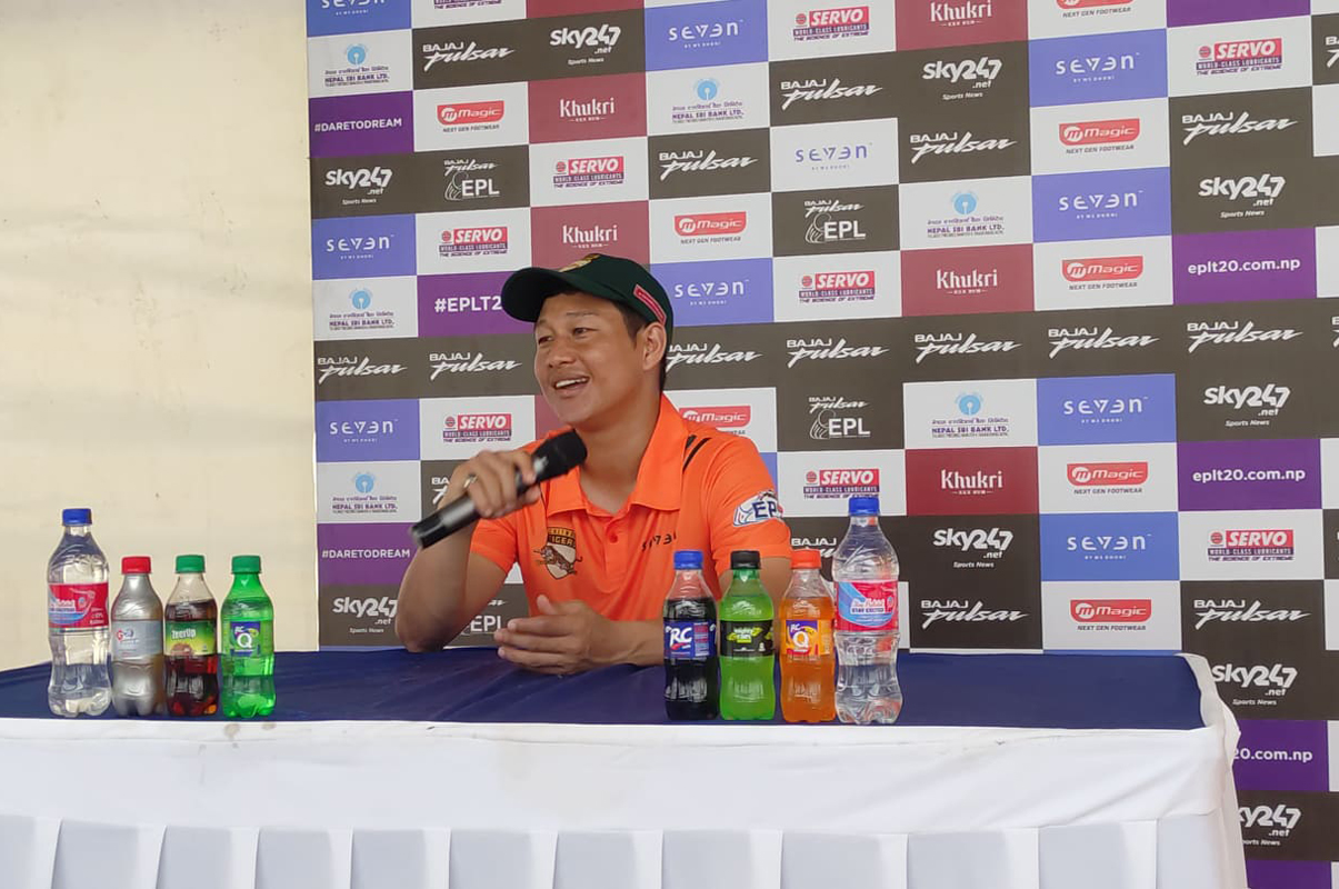 चितवनलाई जिताएपछि राजेशले भने– धैर्य गरेरै राम्रो खेल्न सकिने रहेछ