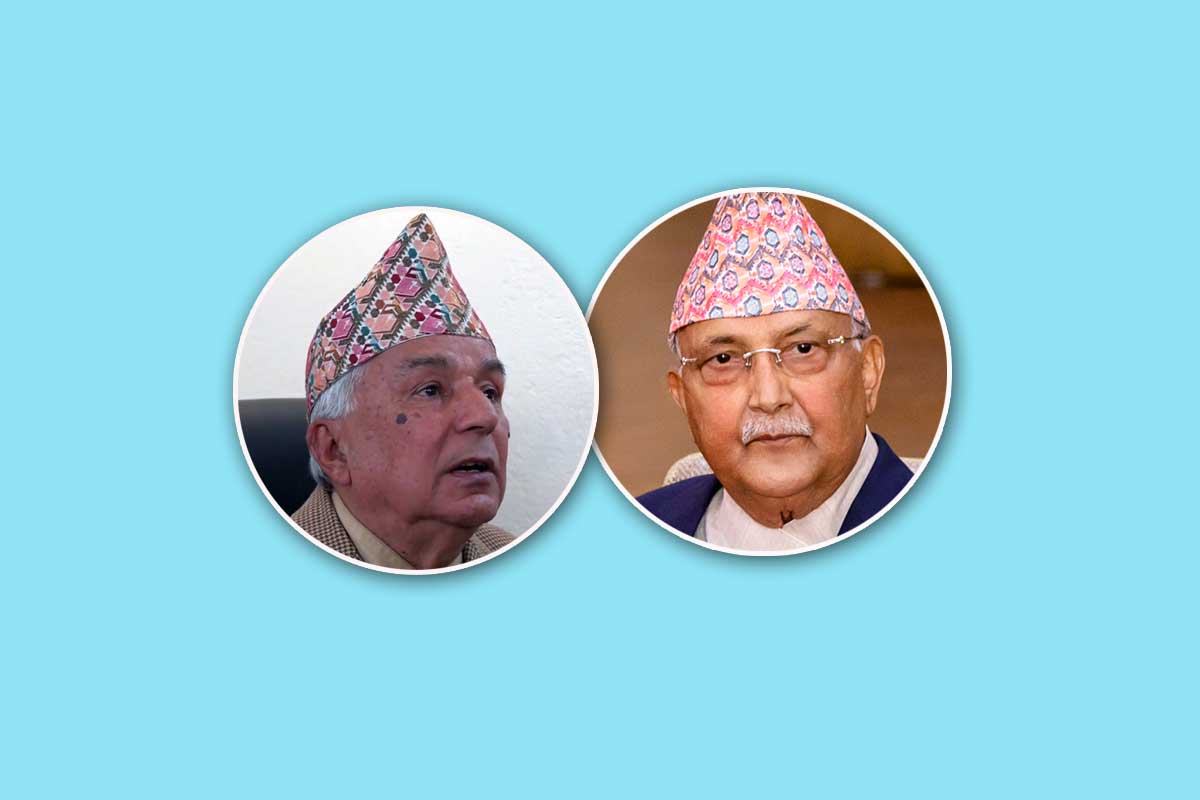 किन भेटे रामचन्द्रले केपी ओली?