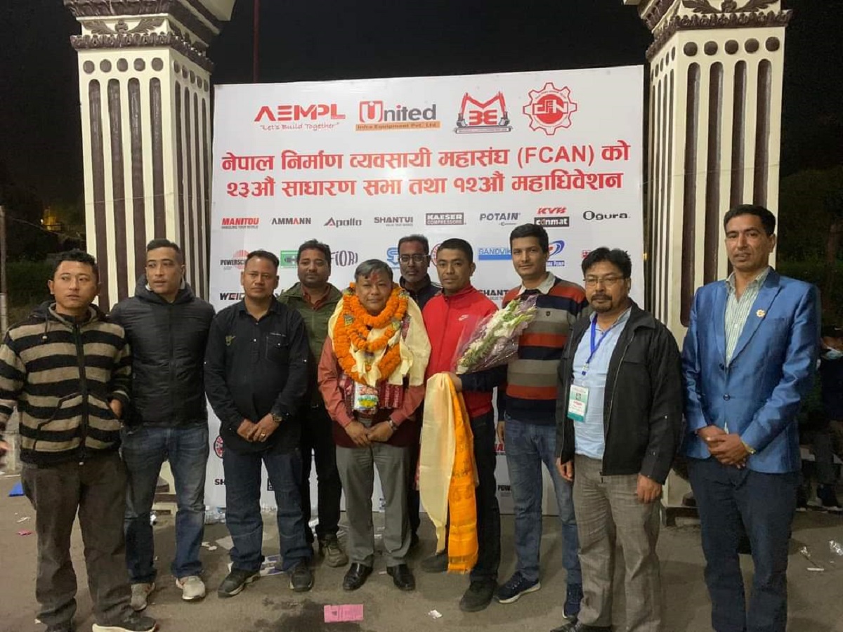 निर्माण व्यवसायी महासंघको अध्यक्षमा रवी सिंह विजयी