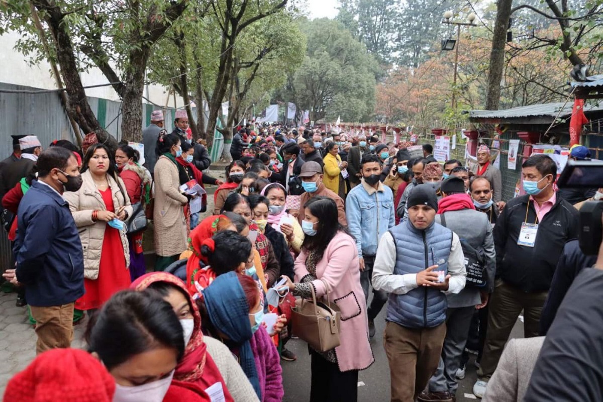 भृकुटीमण्डपमा राप्रपा महाधिवेशनको रौनक [तस्बिरहरू]