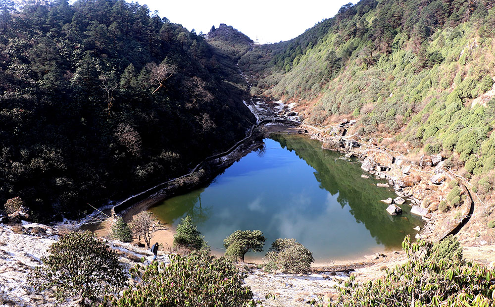 पर्यटकीय स्थल साल्पा पोखरी