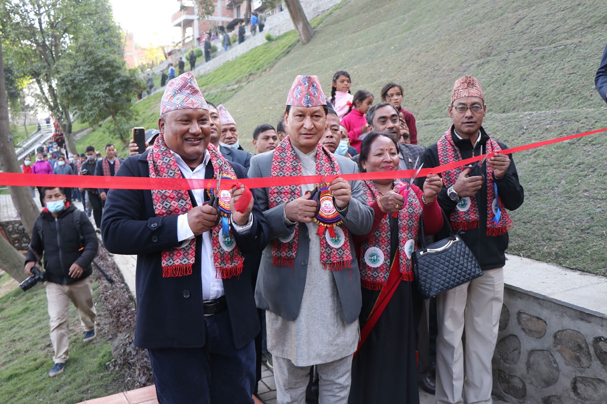 छ करोड लागतमा शंखधर उद्यान तयार
