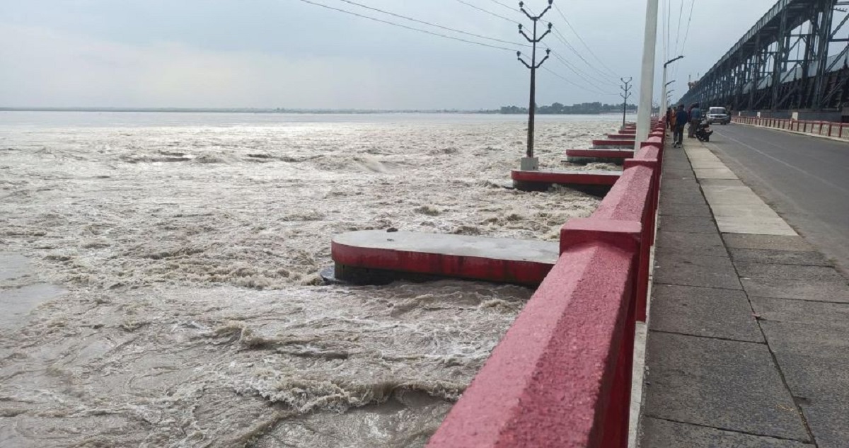 वर्षा रोकिएसँगै सप्तकोशी नदीको वहाव घट्दो