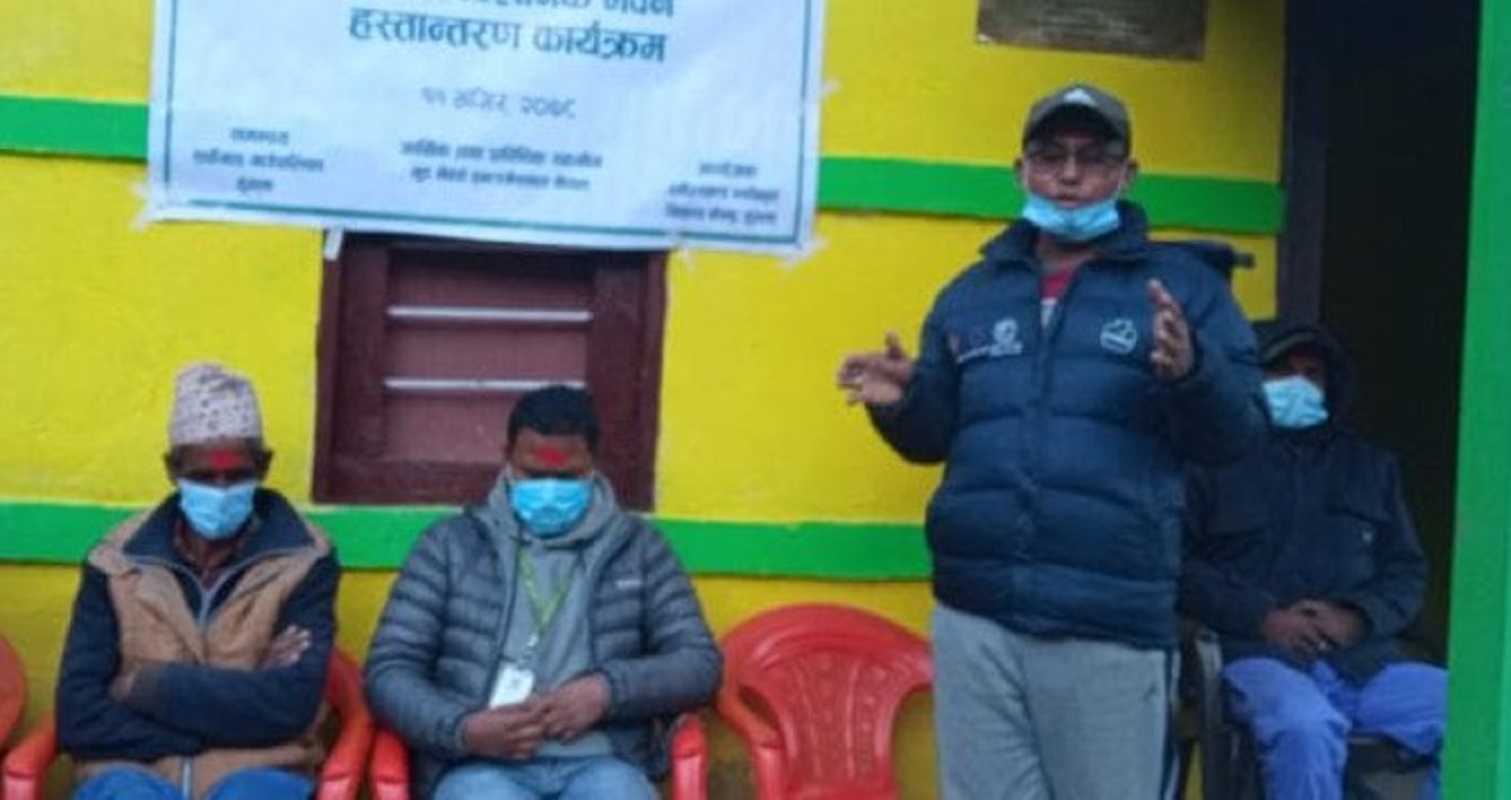 नवनिर्मित क्लिनिक भवन वडालाई हस्तान्तरण