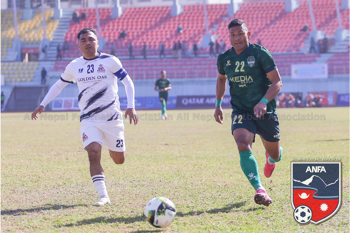 '६ अंकको खेल'मा आर्मी र सातदोबाटो बराबरीमा रोकिए