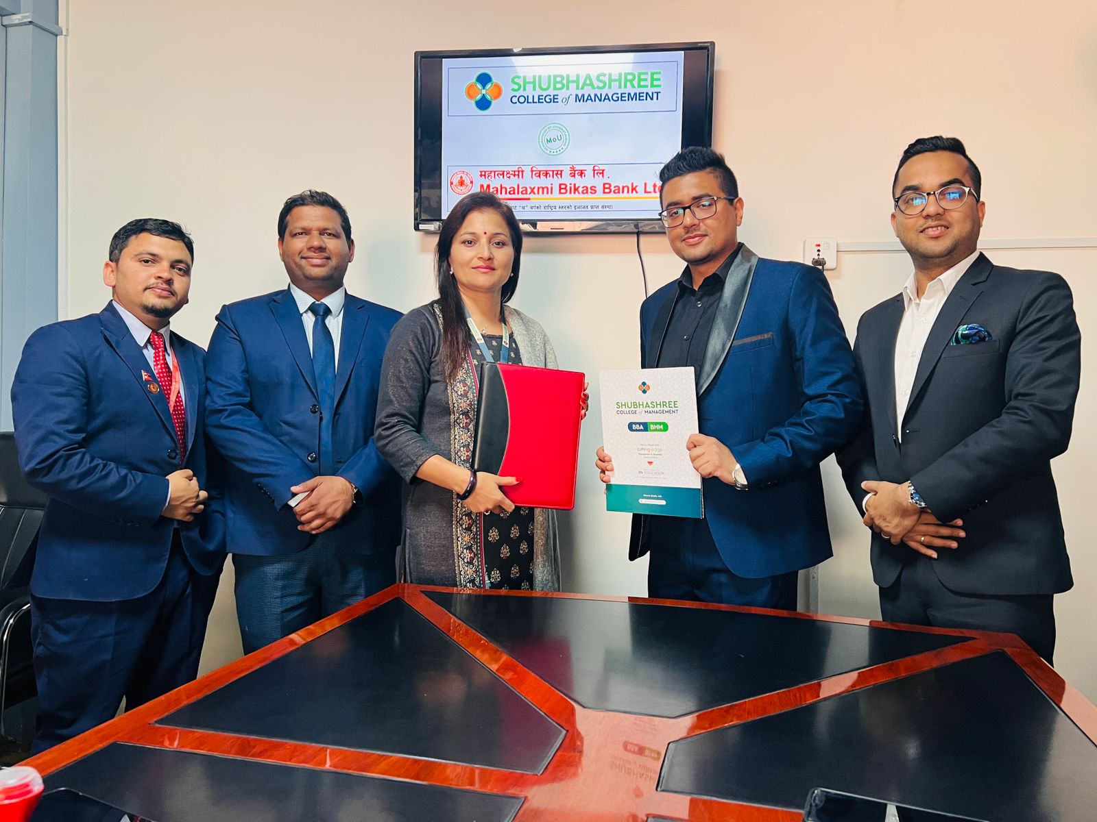 होटल एलफ्ट र महालक्ष्मी विकास बैंकसँग शुभश्री कलेजको सहकार्य