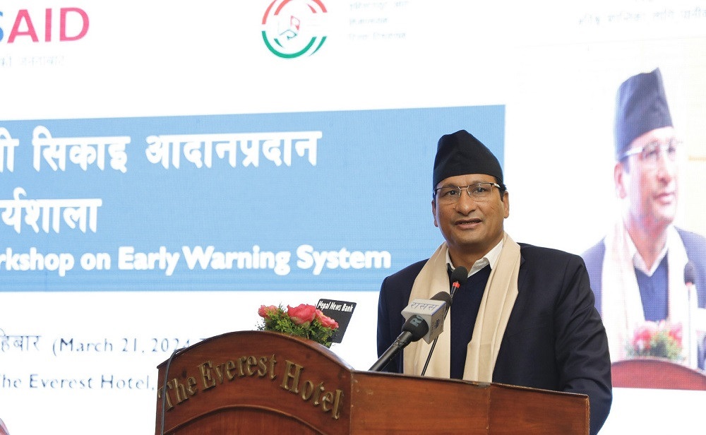 'पूर्वसूचना प्रणालीमा सबैको पहुँच सुनिश्चित गर्न जरुरी'