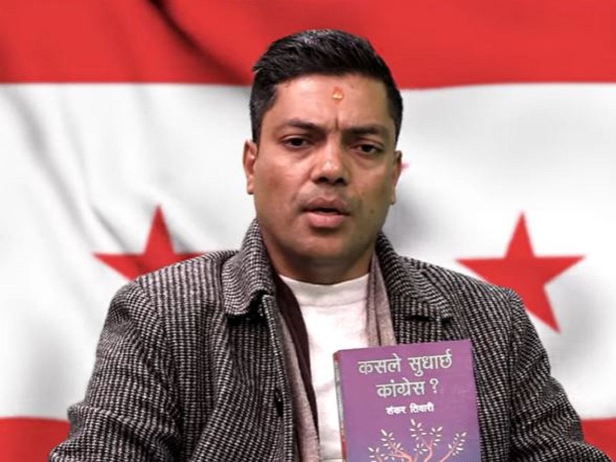 नवलपुर–२ बाट चुनाव लड्ने शंकर तिवारीको घोषणा