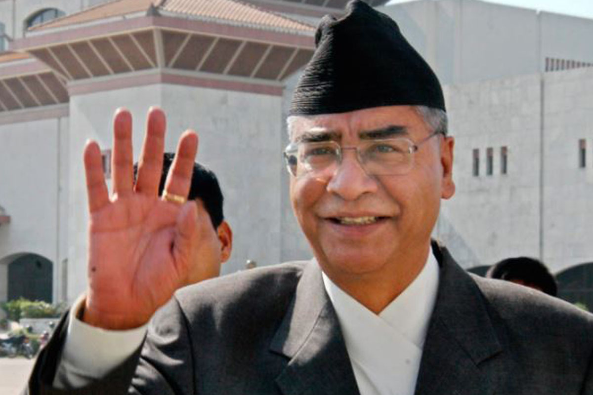 प्रधामन्त्री देउवाको पीसीआर परीक्षण रिपोर्ट नेगेटिभ