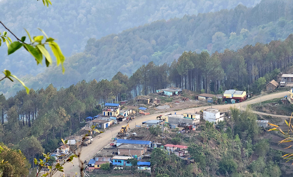 वीरेन्द्रनगरको प्राकृतिक भ्युटावर