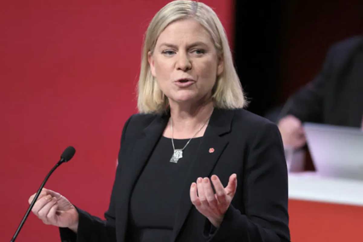 स्वीडेनमा पहिलो महिला प्रधानमन्त्री दोस्रो पटक निर्वाचित