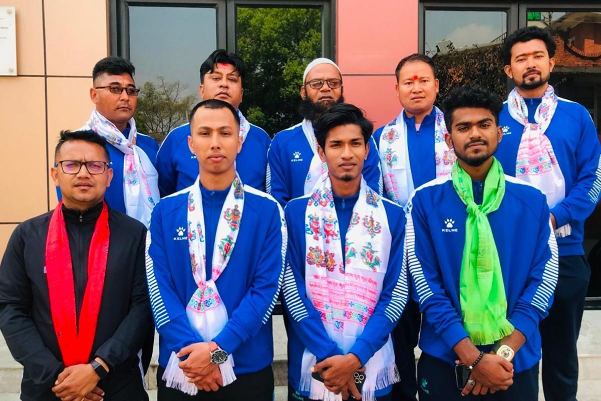 छ खेलाडी सम्मिलित तेक्वान्दो टोली बेल्जियम जाने
