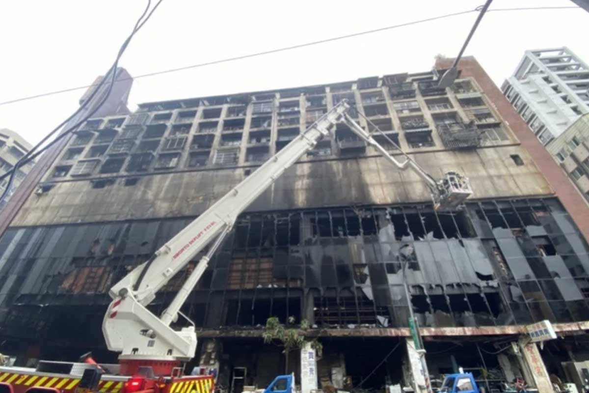 ताइवानको एक आवासीय भवनमा आगलागी हुँदा ४६ जनाको मृत्यु