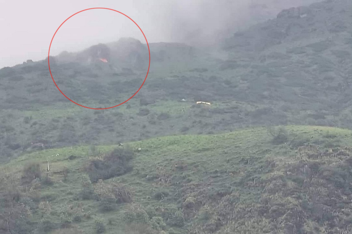 विमान खसेको आशंका क्षेत्रमा हिमपात, खोजी कार्य स्थगित