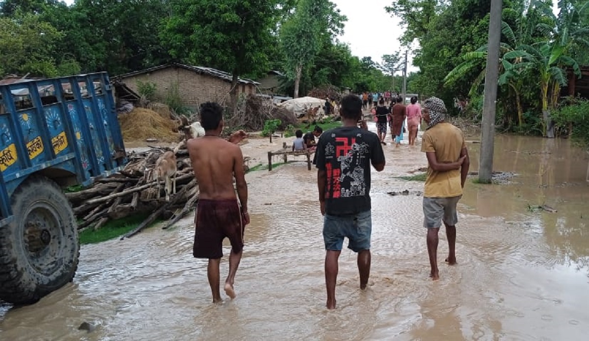 बाढीबाट मधेशमा ८० करोड ४५ लाख रुपैयाँभन्दा बढीको क्षति