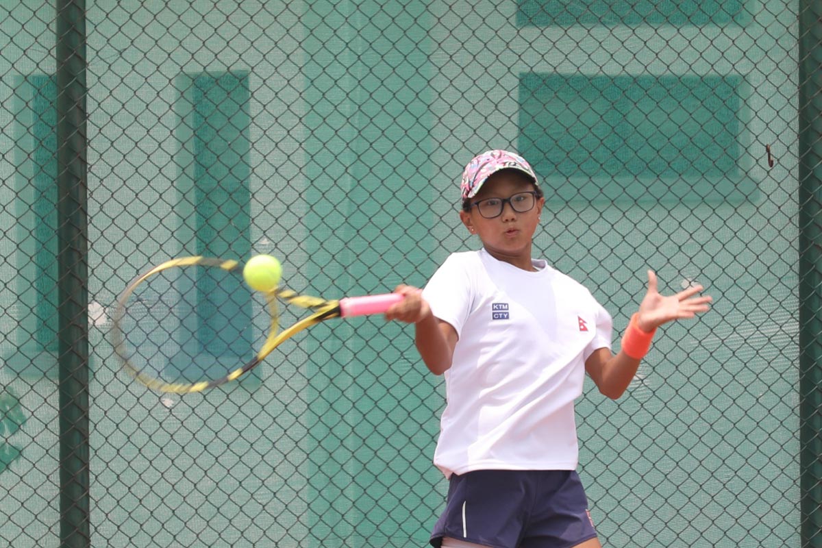 यु-१२ टिम टेनिस प्रतियोगितामा नेपाल पराजित