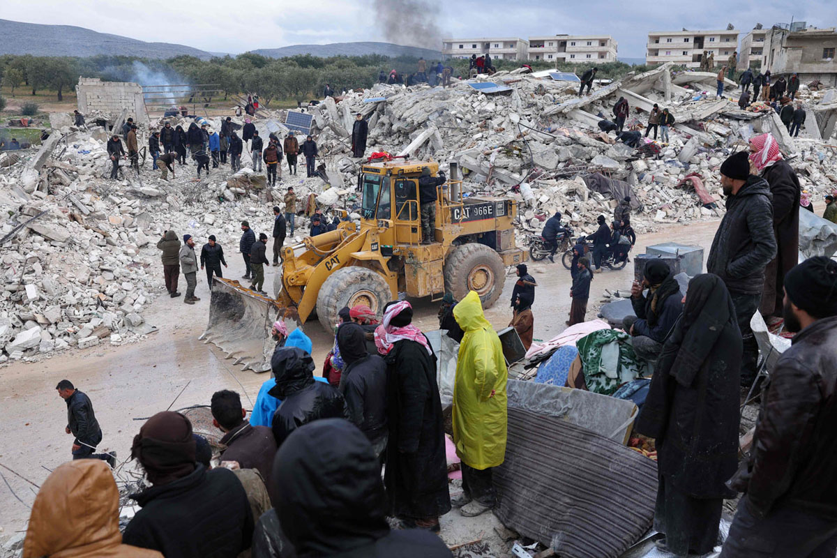 टर्की-सिरिया भूकम्पः मृतकको संख्या पाँच हजार पुग्यो