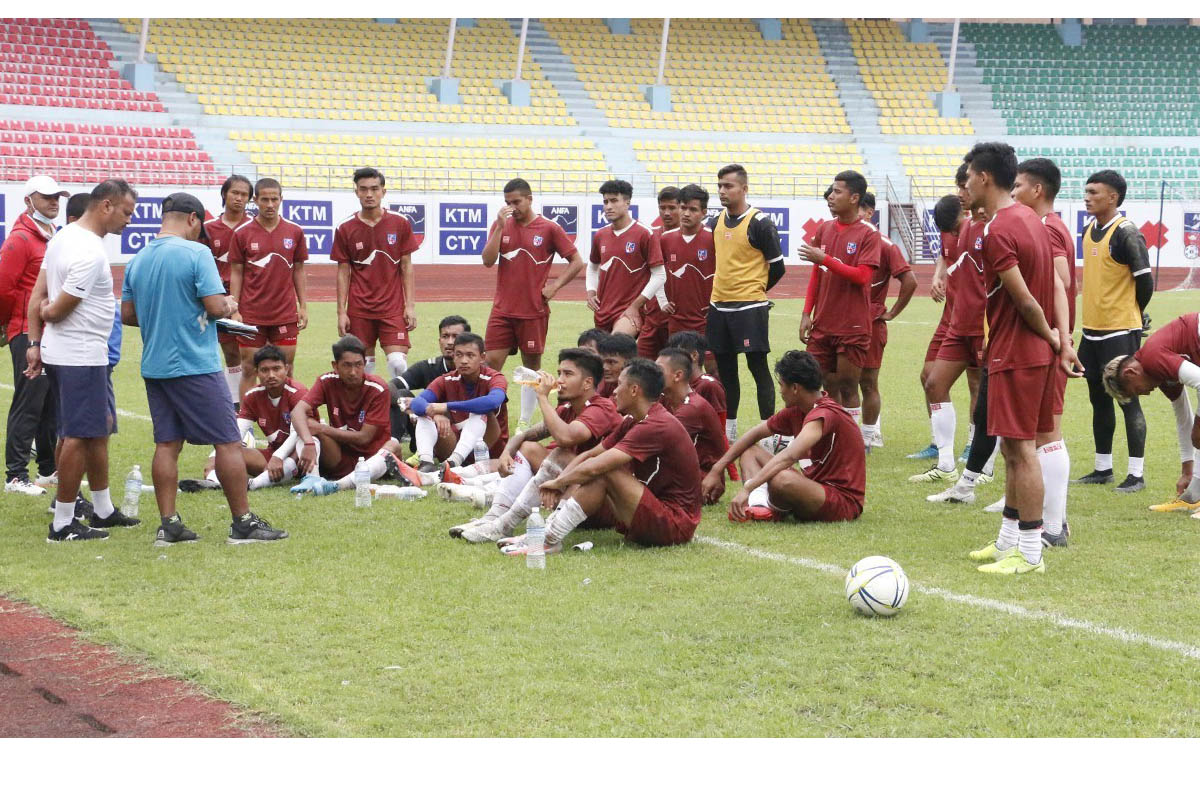 यू–२३ एसिया कप छनोट खेल्ने टिम घोषणा