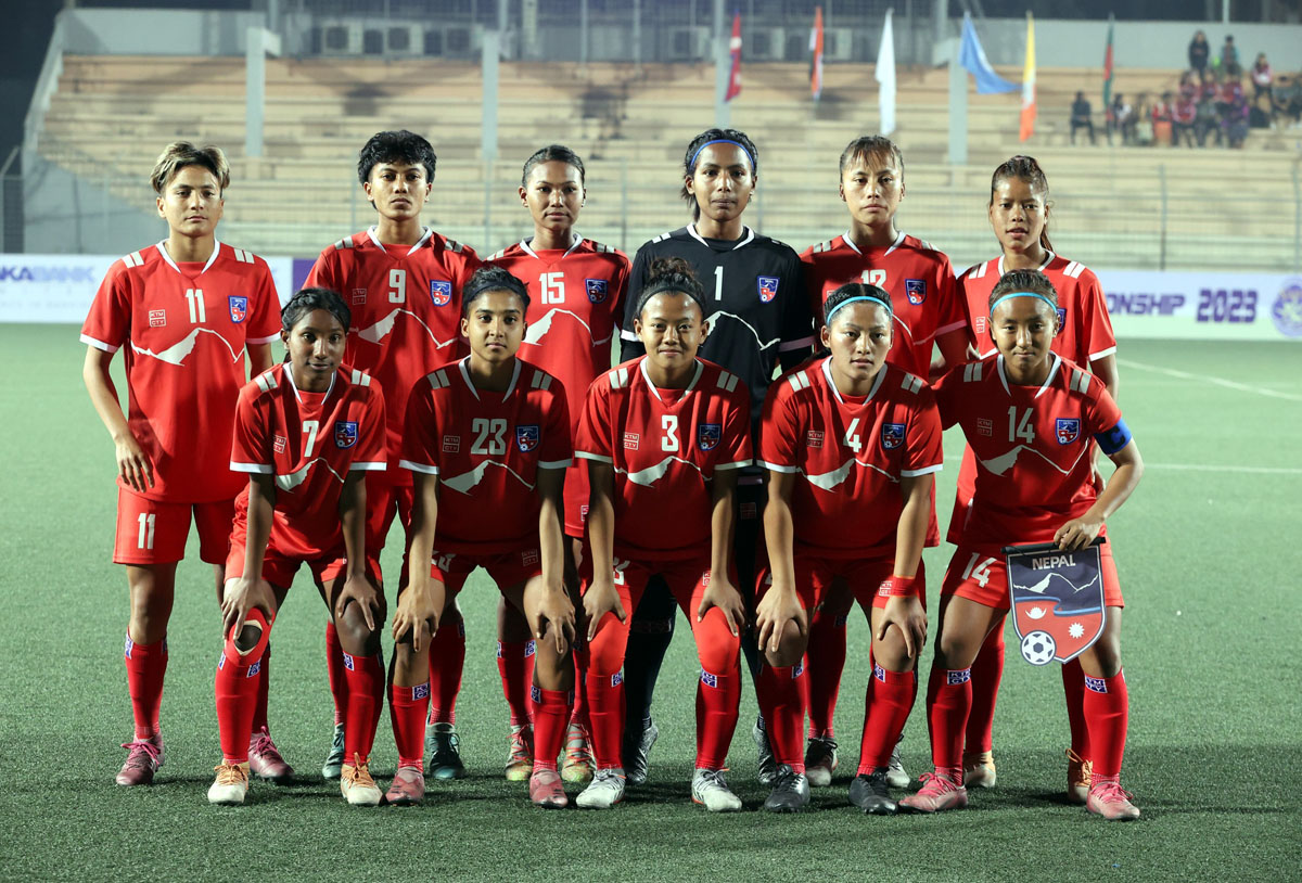 साफ यु-२० महिला च्याम्पियनसीप: पहिलो खेलमा नेपाल पराजित