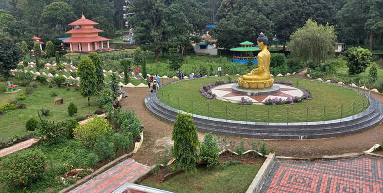 अतिक्रमण हटाएर 'उद्यान'
