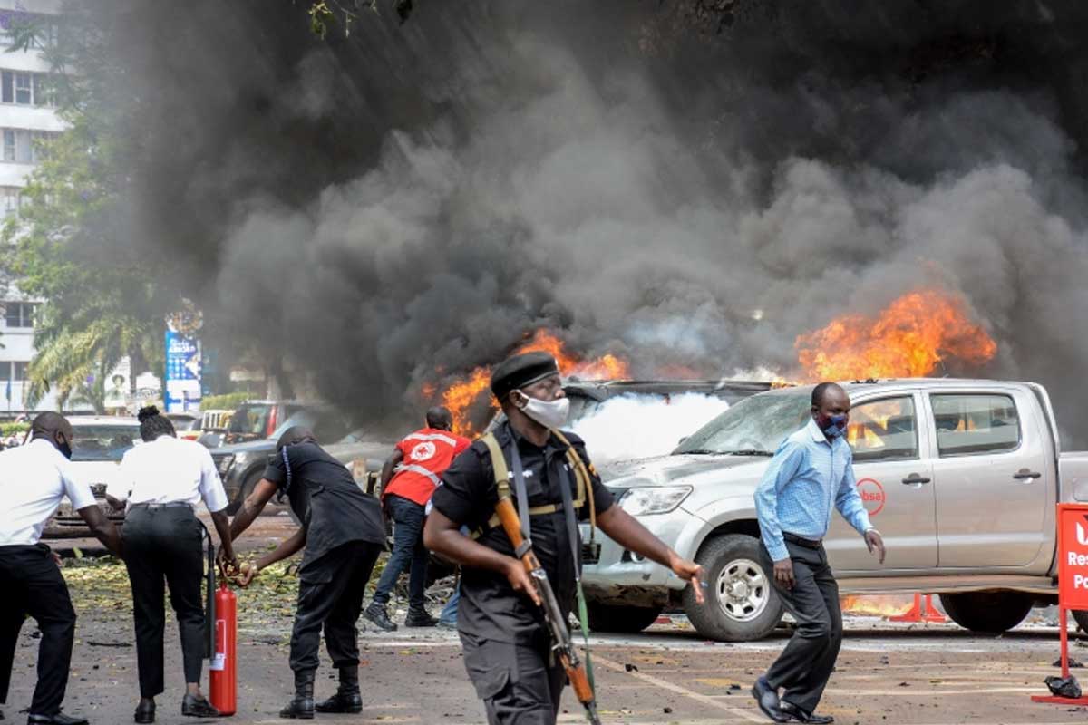 युगाण्डामा दुईवटा आत्मघाती बम विस्फोट