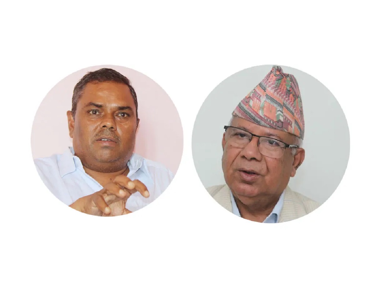 देउवा भेट्न धुम्बाराही पुगे माधव नेपाल र उपेन्द्र यादव