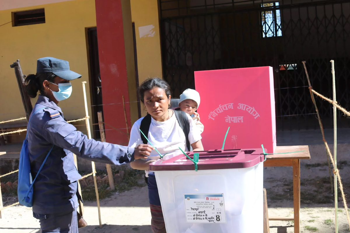 तेह्रथुमका ५८ प्रतिशत मतदाताले दिए भोट