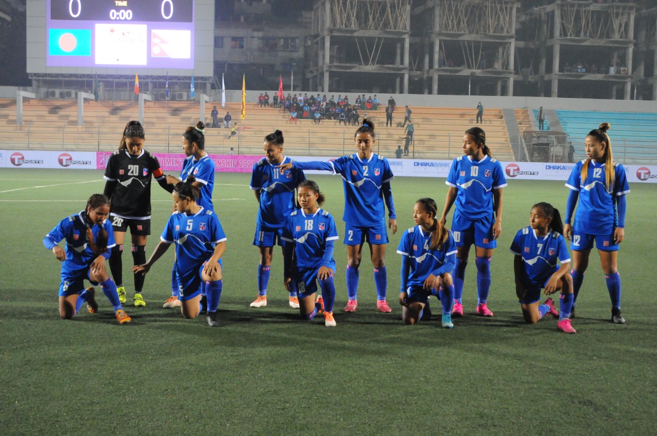 श्रीलंकाविरुद्ध पहिलो हाफमा नेपालले बनायो ३-० को अग्रता