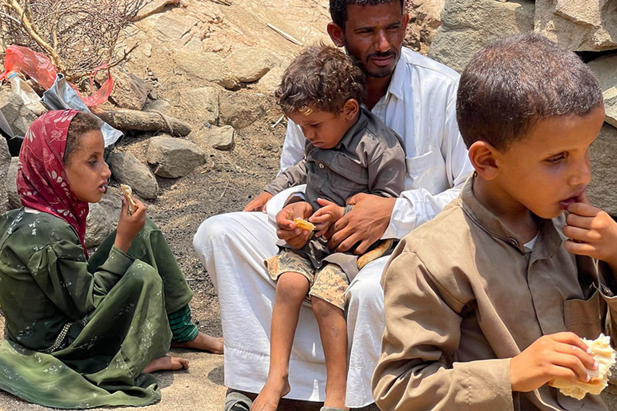 यमनमा १.६ करोड मानिस भोकमरीको जोखिममा