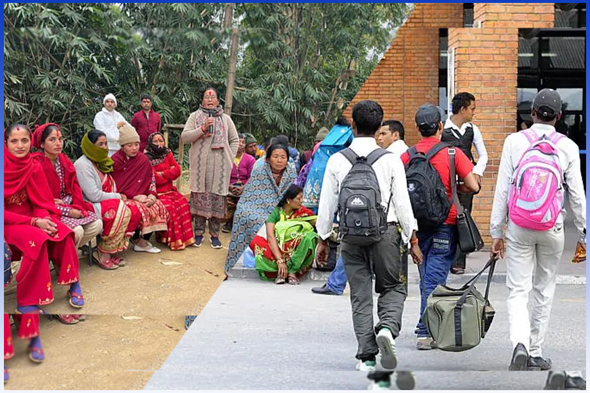 गाउँलाई मानिसले माया गर्न छाडेपछि...