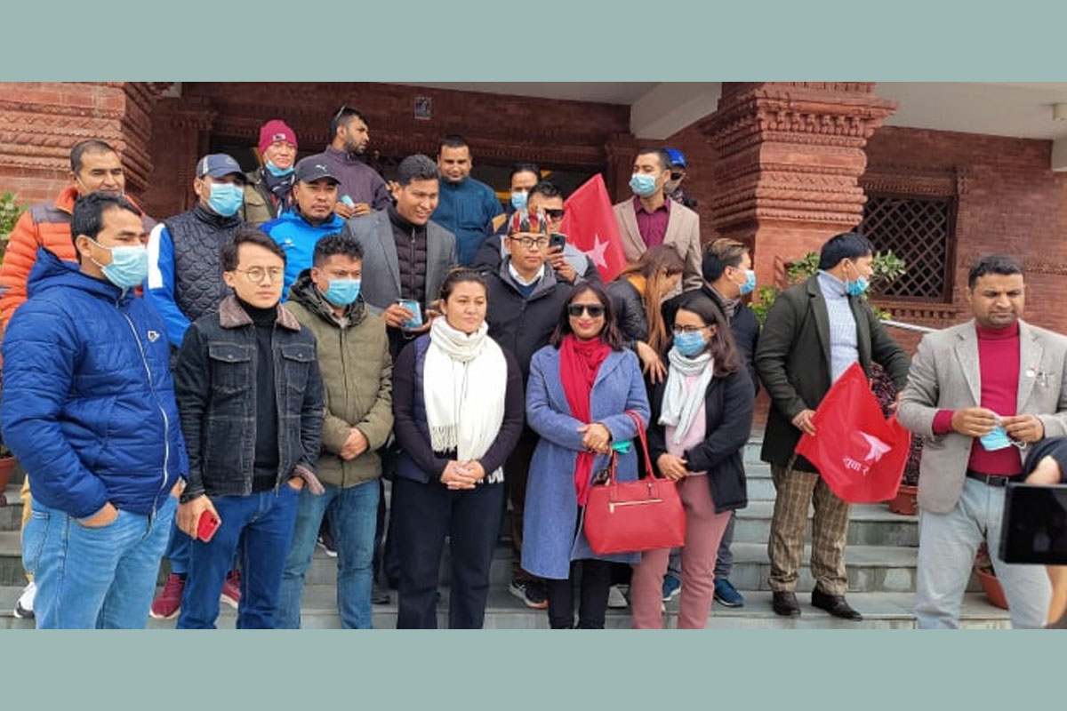 युवासंघद्वारा बतास समूहले सञ्‍चालन गरेको धर्मशाला अनुगमन