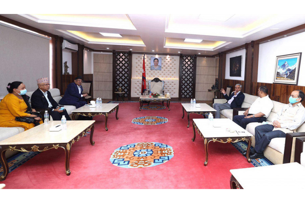 स्थानीय निर्वाचनको मिति तय गर्न गठबन्धनले कानुनविद्हरुसँग परामर्श गर्दै