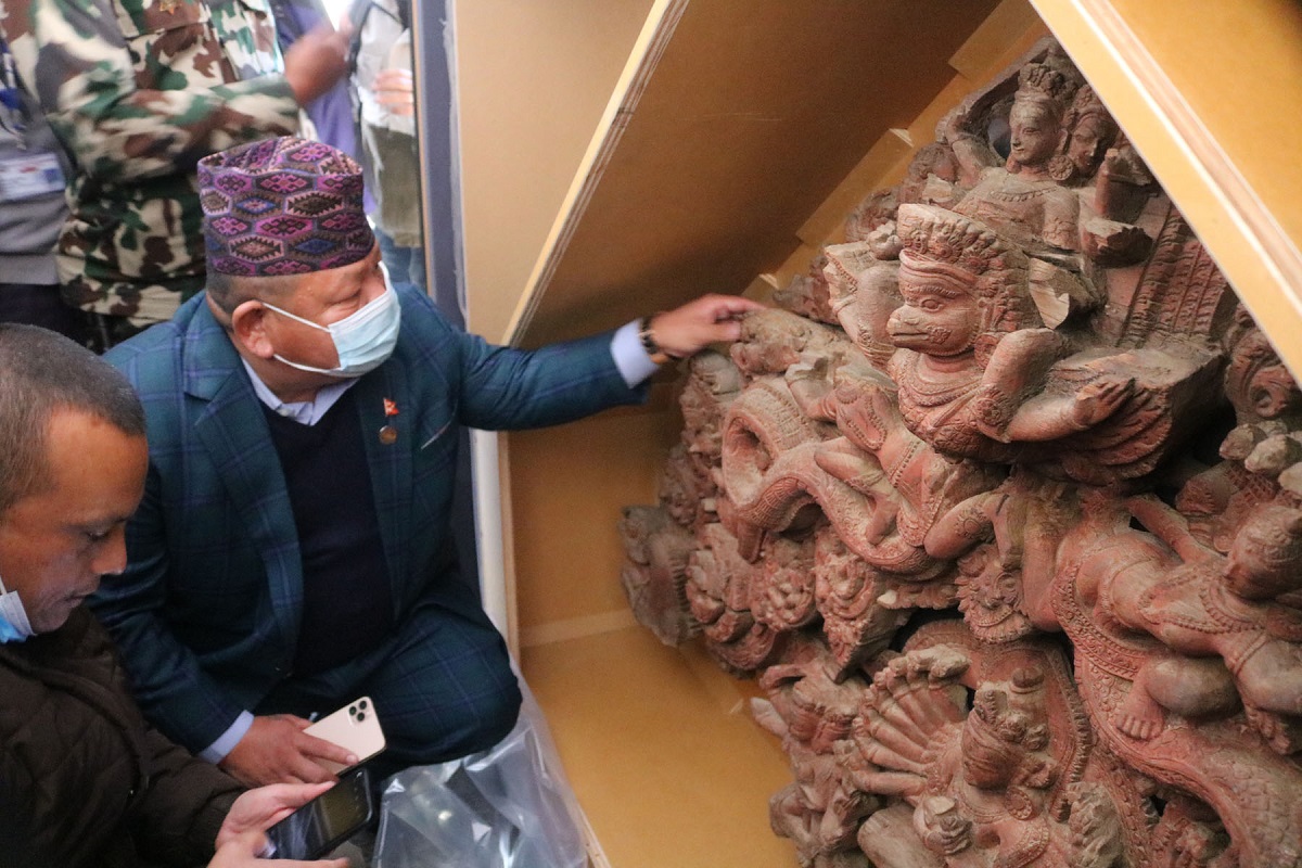 हराएका पुरातात्त्विक सम्पदा स्वदेश ल्याइयो